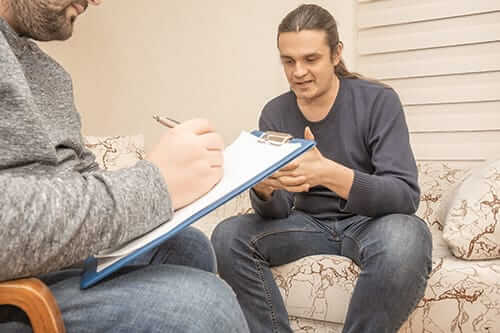 therapy at a houston mens rehab center